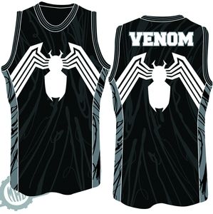 2/$20 Venom Basketball Jersey Marvel Hot Topic